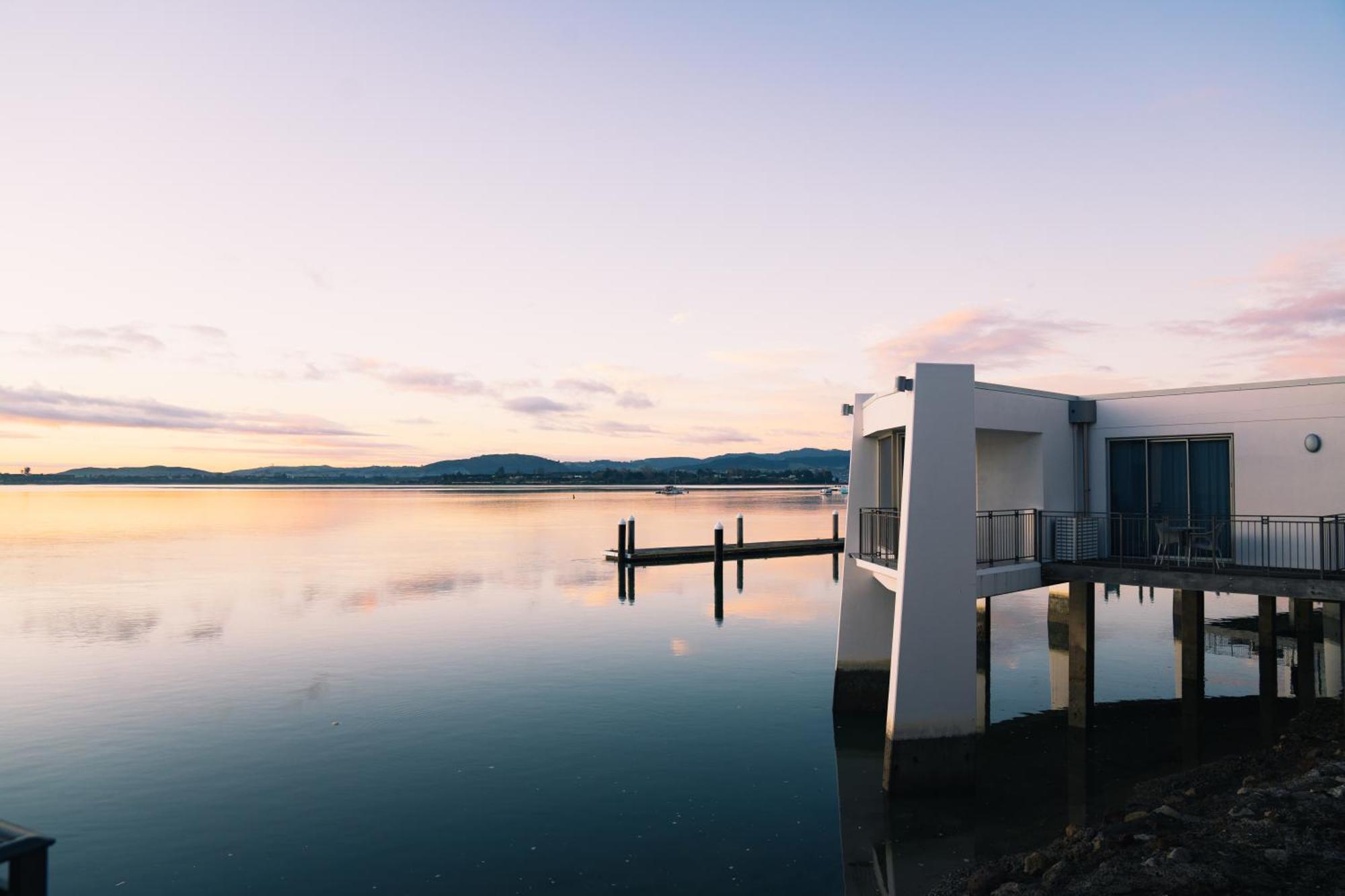 Hotel Trinity Wharf Tauranga Exterior foto