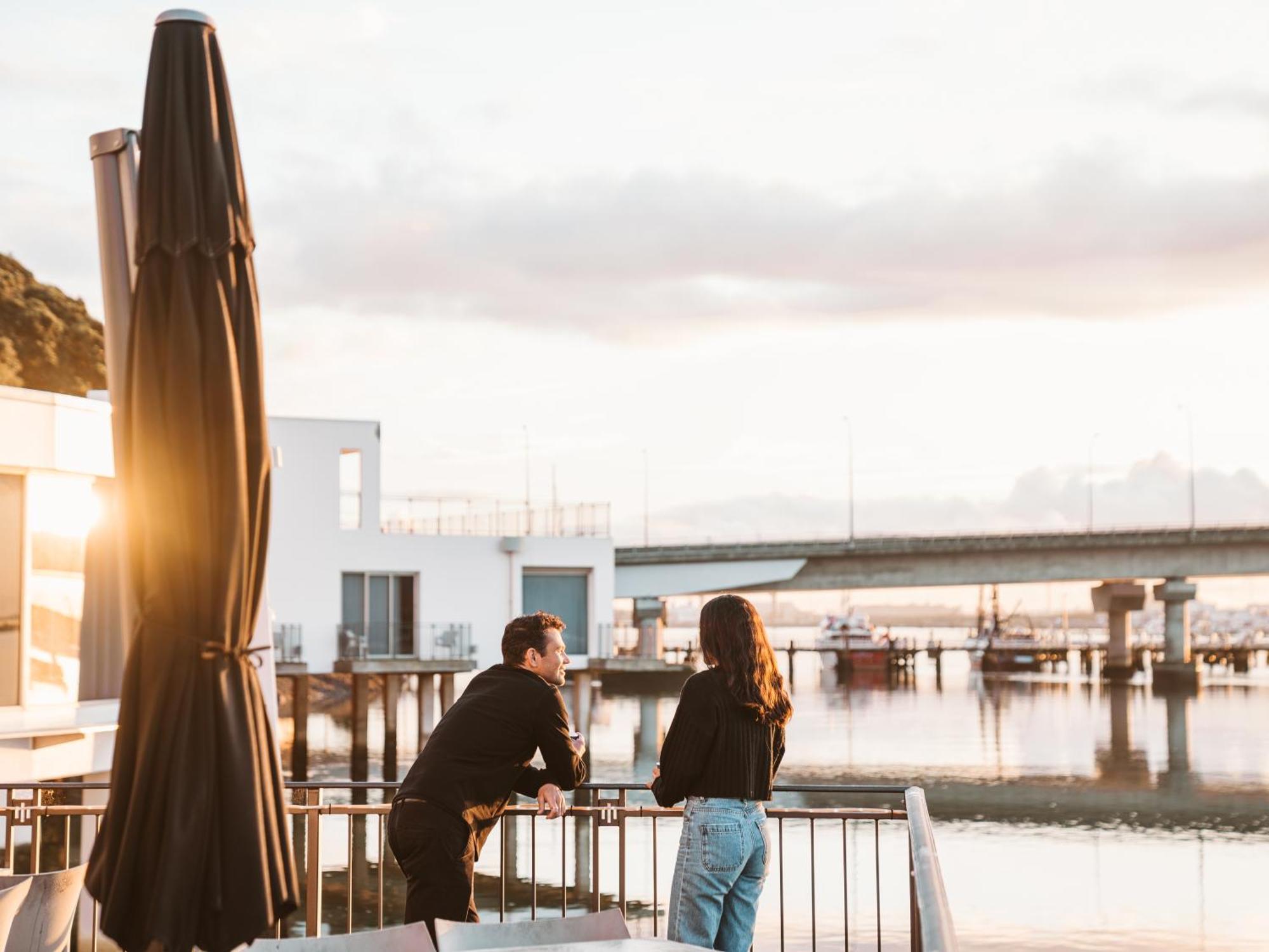 Hotel Trinity Wharf Tauranga Exterior foto