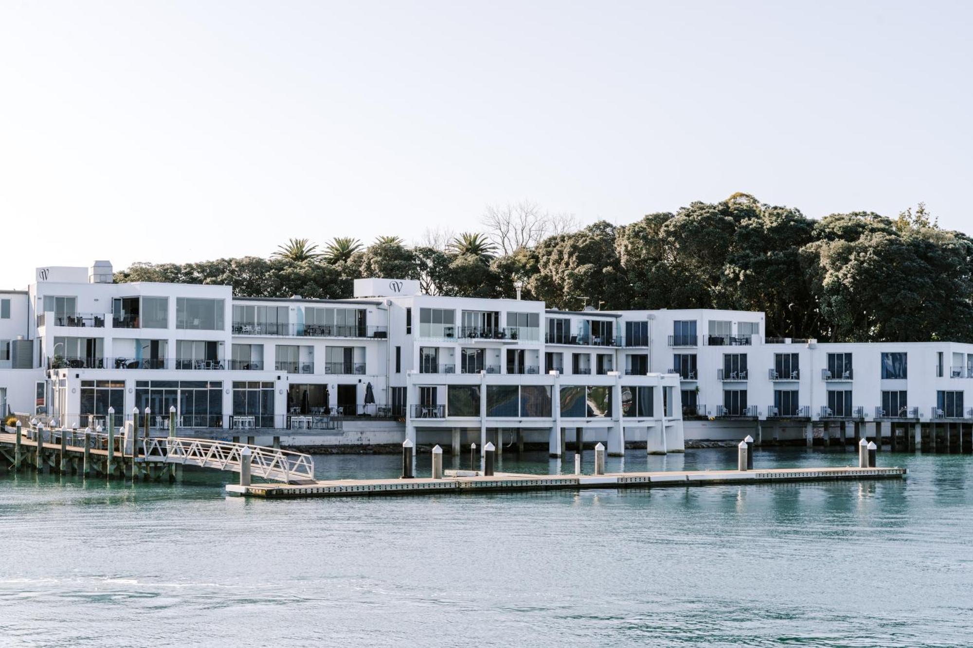 Hotel Trinity Wharf Tauranga Exterior foto