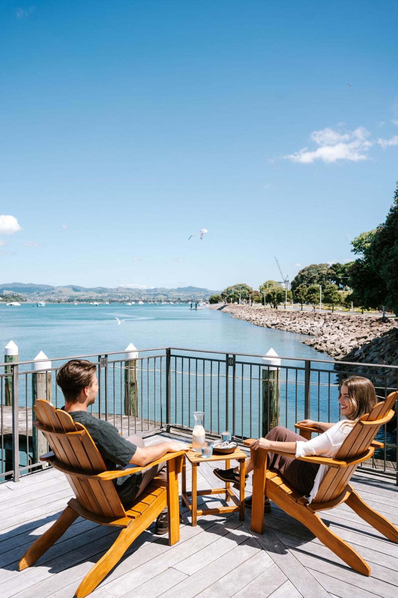 Hotel Trinity Wharf Tauranga Exterior foto