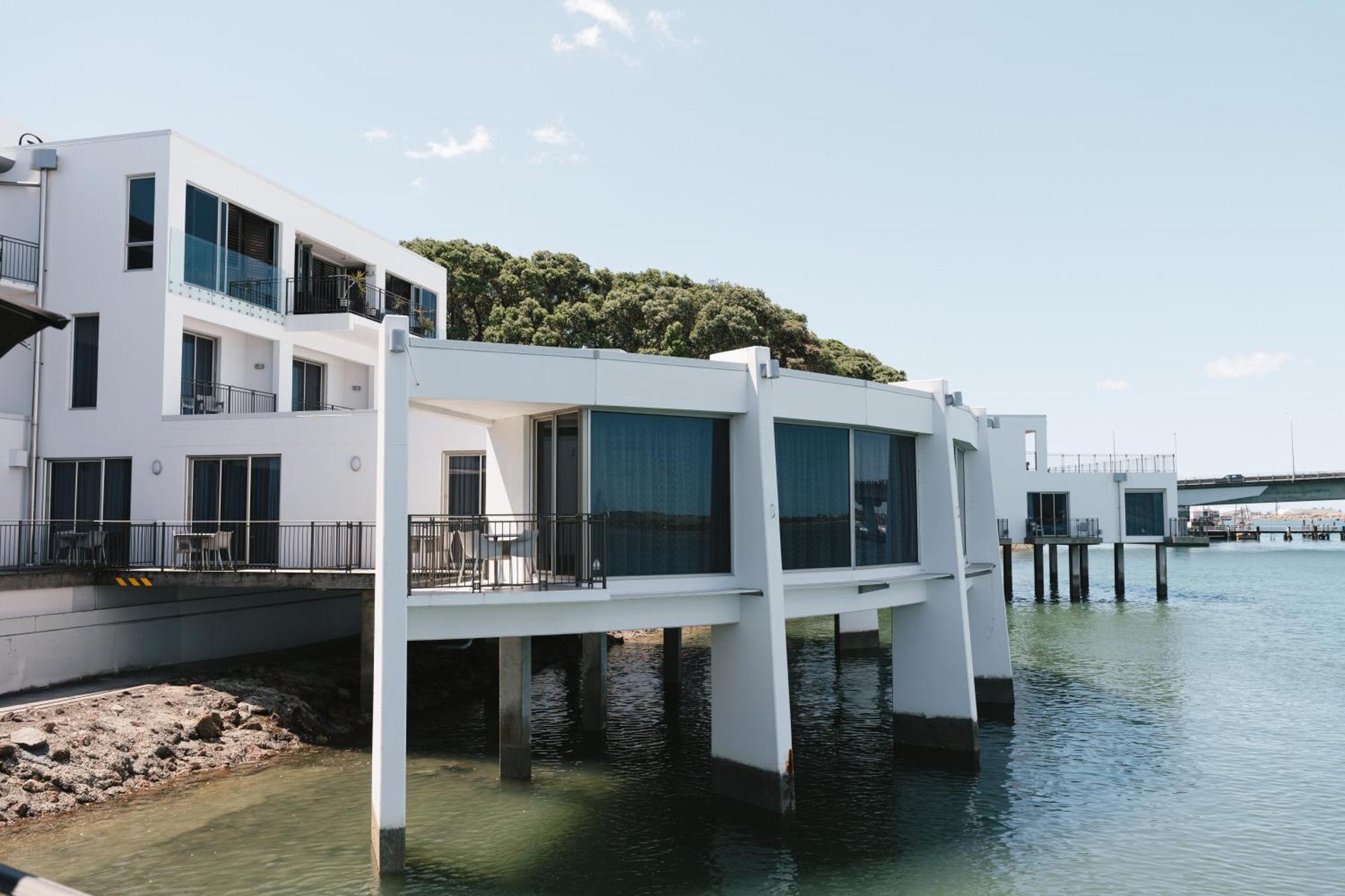 Hotel Trinity Wharf Tauranga Exterior foto